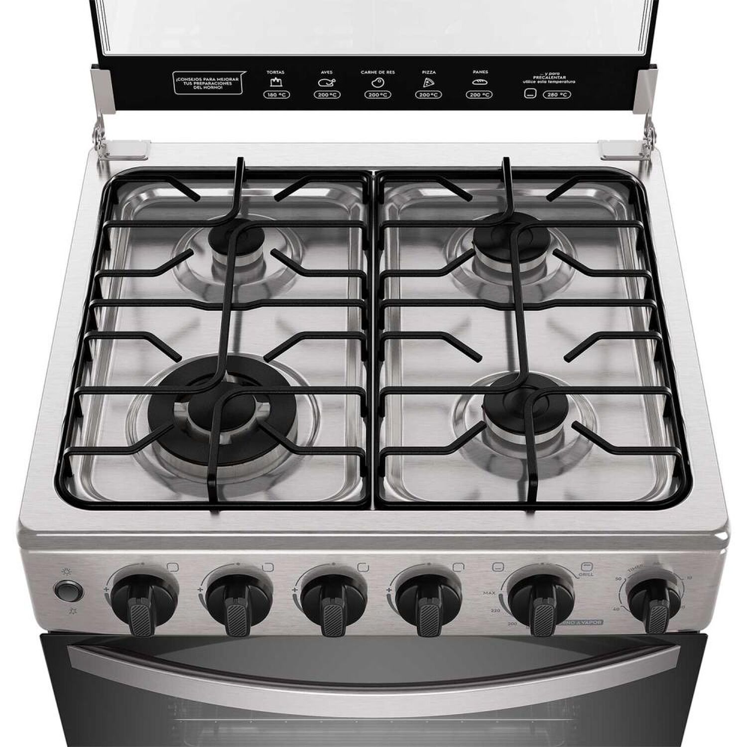 Cocina A Gas Mademsa Fm4ssc 4 Quemadores image number 4.0